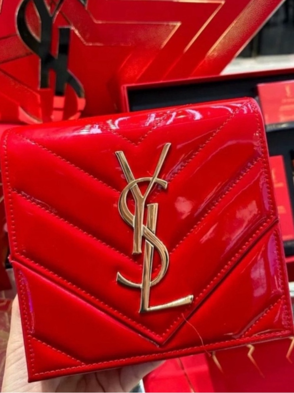 YSL makeup box